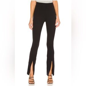 Commando Neoprene Split Front Pant- Black